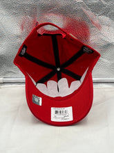 Load image into Gallery viewer, Kansas City Chiefs NFL '47 Brand Red Clean Up Adjustable Strapback Hat styled with casual attire, perfect for any occasion or casual outing.