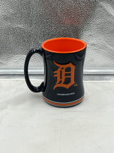 Load image into Gallery viewer, Detroit Tigers MLB Logo Brands 14oz Mug showcasing the vibrant logo ideal for fans, perfect for coffee, tea, or hot chocolate.
