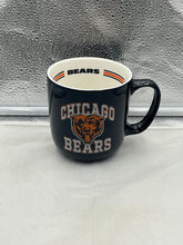 Load image into Gallery viewer, Chicago Bears NFL Blue 15oz Coffee Mug showcasing the iconic team logo, perfect for fans and coffee lovers.