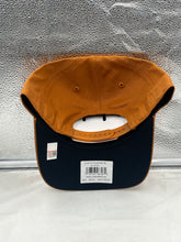 Load image into Gallery viewer, Back view of Texas Longhorns NCAA '47 Brand Throwback Orange Hitch Snapback Adjustable Hat demonstrating the adjustable snapback feature for a perfect fit.