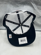 Load image into Gallery viewer, Oklahoma Sooners NCAA '47 Brand White Script Hitch Rope Adjustable Snapback Hat next to team merchandise, ideal for showing off your team spirit on game days.