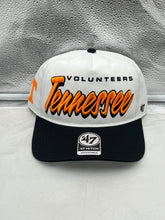 Load image into Gallery viewer, Tennessee Volunteers NCAA '47 Brand White Two Tone Hitch Adjustable Snapback Hat showcasing a stylish two-tone design and classic logo.