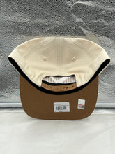 Load image into Gallery viewer, Back view of BYU Cougars NCAA '47 Brand Natural Two Tone Hitch Adjustable Snapback Hat featuring the iconic BYU Cougars logo.