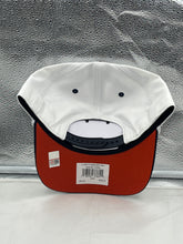 Load image into Gallery viewer, Auburn Tigers NCAA '47 Brand White TT Hitch Rope Adjustable Snapback Hat worn by a fan at a game, representing team spirit in a vibrant setting.