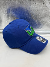 Load image into Gallery viewer, Hartford Whalers NHL '47 Brand Throwback Clean Up Blue Adjustable Hat
