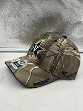 Load image into Gallery viewer, Vanderbilt Commodores NCAA '47 Brand Camo MVP Adjustable Hat showcasing stylish camo design and adjustable strap for comfortable fit.