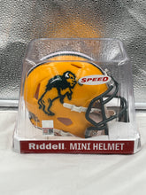 Load image into Gallery viewer, North Dakota State Bison NCAA Riddell Speed Yellow Mini Helmet - Casey's Sports Store