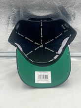 Load image into Gallery viewer, Back view of the Notre Dame Fighting Irish NCAA '47 Brand Navy Rope Script Hitch Adjustable Hat showing adjustable strap for comfort and durability.