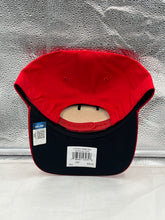 Load image into Gallery viewer, Georgia Bulldogs NCAA '47 Brand Throwback Red Hitch Adjustable Snapback Hat worn by a fan at a stadium during a game.