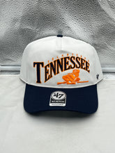 Load image into Gallery viewer, Tennessee Volunteers NCAA '47 Throwback White TT Hitch Adjustable Snapback Hat displayed on a flat surface.