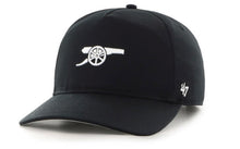 Load image into Gallery viewer, Liverpool F.C. hat, Liverpool F.C. EPL '47 Brand Black Hitch Adjustable Snapback Hat front view