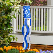 Load image into Gallery viewer, Tampa Bay Lightning NHL 40" x 6" Windsock Flag from Team Sports America, featuring vibrant team colors and logo, perfect for sports fans.