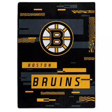 Load image into Gallery viewer, Boston Bruins NHL 60" x 80" Plush Throw Blanket Northwest Company - Casey's Sports Store