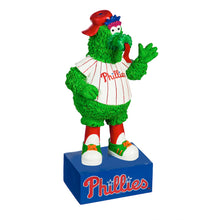 Load image into Gallery viewer, Philadelphia Phillies MLB 12" Phanatic Garden Mascot Statue displayed in a vibrant garden setting, showcasing team spirit and durable construction from Team Sports America.