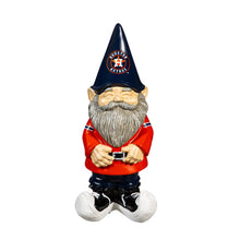 Load image into Gallery viewer, 11" Houston Astros MLB Garden Gnome by Evergreen Enterprises - Ideal for Fan Decor, showcasing the Houston Astros Garden Gnome.