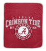 Alabama Crimson Tide NCAA Ultra Soft Blanket 50" x 60" by Pegasus Sports, featuring the iconic logo, perfect for cozying up during games or at home, showcasing team spirit.