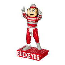 Load image into Gallery viewer, Ohio State Buckeyes NCAA 12" Garden Brutus Mascot Statue by Evergreen Enterprises, a durable and weather-resistant outdoor decoration showcasing team spirit.