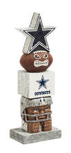 Load image into Gallery viewer, Dallas Cowboys NFL Vintage Tiki 16" Emblem featuring rich colors and iconic design from Evergreen Enterprises, perfect for showcasing your team spirit.