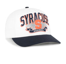 Load image into Gallery viewer, Syracuse Orange NCAA '47 Brand White Two Tone Hitch Adjustable Snapback Hat - stylish and comfortable Syracuse Orange hat for fans.