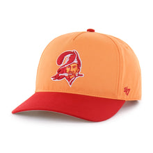Load image into Gallery viewer, Tampa Bay Buccaneers hat, Tampa Bay Buccaneers NFL '47 Throwback Orange TT Hitch Snapback Adjustable Hat product view