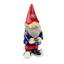 Load image into Gallery viewer, Montreal Canadiens NHL 11" Tall Garden Gnome by Evergreen Enterprises, showcasing intricate details and team colors, perfect for outdoor decor.