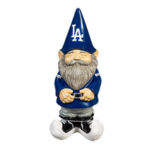 Load image into Gallery viewer, Los Angeles Dodgers MLB Garden Gnome 11 inches tall, featuring vibrant colors and spirited designs, perfect for adding team spirit to your garden decor. Made by Evergreen Enterprises.