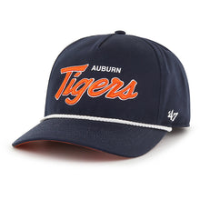 Load image into Gallery viewer, Auburn Tigers NCAA '47 Brand Blue Script Hitch Rope Adjustable Snapback Hat
