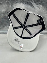 Load image into Gallery viewer, Group of fans wearing the Texas Longhorns NCAA '47 Brand White Script Hitch Adjustable Snapback Hat, celebrating together at a college football game.