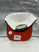 Load image into Gallery viewer, Baltimore Orioles MLB '47 Brand White TT Script Hitch Adjustable Snapback Hat styled in a casual outfit, demonstrating its versatility for any occasion.