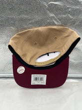 Load image into Gallery viewer, Side profile of the Phillies Vs Royals 1980 World Series Dueling MLB '47 Khaki Hitch Adjustable Hat demonstrating stylish khaki color.