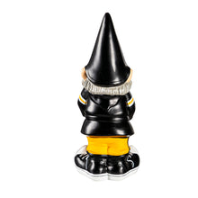 Load image into Gallery viewer, Pittsburgh Steelers NFL Garden Gnome standing 11" tall by Evergreen Enterprises, showcasing vibrant team colors and logo, perfect for enhancing outdoor decor.