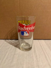 Load image into Gallery viewer, Pittsburgh Pirates MLB 16oz Pint Budweiser Glass Mug Cup featuring a sleek design, ideal for fans celebrating wins or enjoying casual nights.