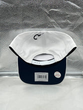 Load image into Gallery viewer, Back view of Boston Red Sox MLB '47 Brand White Script Rope Hitch Adjustable Snapback Hat showing the adjustable snapback closure.