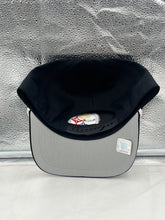 Load image into Gallery viewer, Close-up view of the Pittsburgh Steelers NFL '47 Brand Black Rope Hitch Snapback Adjustable Hat, emphasizing the unique rope detail and high-quality materials.