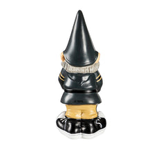 Load image into Gallery viewer, Detailed image of the Vegas Golden Knights gnome, an 11" tall garden ornament by Evergreen Enterprises, ideal for fans of the NHL team.