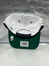 Load image into Gallery viewer, Illinois Fighting Illini NCAA '47 White Diamond Hitch Snapback Adjustable Hat side view.
