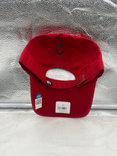 Load image into Gallery viewer, Georgia Bulldogs NCAA '47 Red Clean Up Adjustable Strapback Hat front view showcasing the vibrant red color and iconic logo.