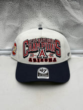 Load image into Gallery viewer, Arizona Wildcats NCAA '47 Champs Off White TT Hitch Adjustable Snapback Hat - a stylish Arizona Wildcats hat for fans
