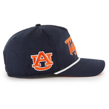 Load image into Gallery viewer, Auburn Tigers NCAA '47 Brand Blue Script Hitch Rope Adjustable Snapback Hat