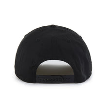 Load image into Gallery viewer, Pittsburgh Pirates hat displayed outdoors, showcasing its black color and the iconic team logo, ideal for supporting your favorite MLB team.