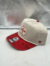 Load image into Gallery viewer, Carolina Hurricanes NHL '47 Tan TT Fiji Hitch Adjustable Snapback Hat showcased against a neutral background.