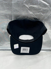 Load image into Gallery viewer, Close-up view of the New Orleans Saints NFL '47 Black Rope Hitch Snapback Adjustable Hat, highlighting the adjustable snapback closure and trendy design details.