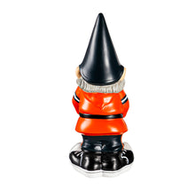 Load image into Gallery viewer, Detailed view of the Chicago Bears NFL Garden Gnome 11" Tall by Evergreen Enterprises, featuring the classic Chicago Bears gnome colors and logo.