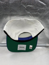 Load image into Gallery viewer, Kansas Jayhawks NCAA '47 Brand Champs Off White TT Hitch Adjustable Snapback Hat worn by a fan, perfect Kansas Jayhawks hat for game day.