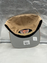 Load image into Gallery viewer, Chicago Bears NFL '47 Brand Khaki Rope Hitch Snapback Adjustable Hat worn by a fan at a game, emphasizing team pride and style for game day.