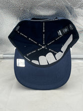 Load image into Gallery viewer, Chicago Bears NFL '47 Navy Script Hitch Rope Snapback Adjustable Hat worn by a model at a game, illustrating how it complements various outfits and showcases team pride.