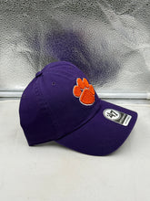 Load image into Gallery viewer, Clemson Tigers NCAA '47 Brand Purple Clean Up Adjustable Hat