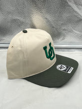 Load image into Gallery viewer, Oregon Ducks NCAA '47 Brand Natural Two Tone Hitch Adjustable Snapback Hat showcasing stylish two-tone design and adjustable snapback feature.