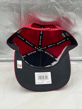 Load image into Gallery viewer, Lifestyle shot of a fan wearing the Arkansas Razorbacks NCAA '47 Brand Red Hitch Rope Adjustable Snapback Hat at a game, highlighting team spirit and comfort.