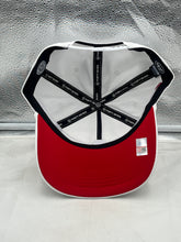 Load image into Gallery viewer, Side view of the Ole Miss Rebels NCAA '47 Brand Hotty Toddy White Hitch Adjustable Snapback Hat emphasizing its stylish design and quality craftsmanship.